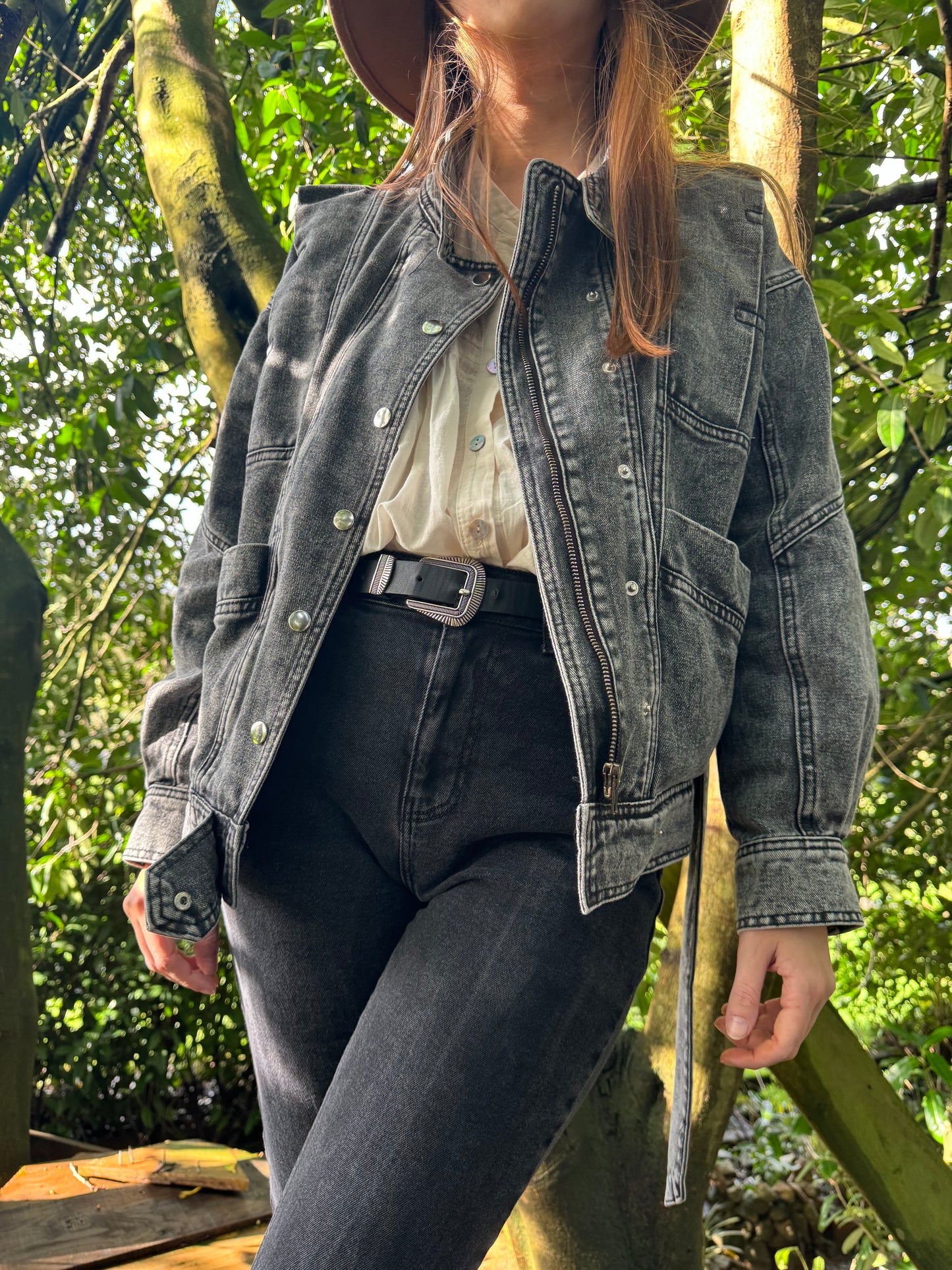 Veste en jean Isa