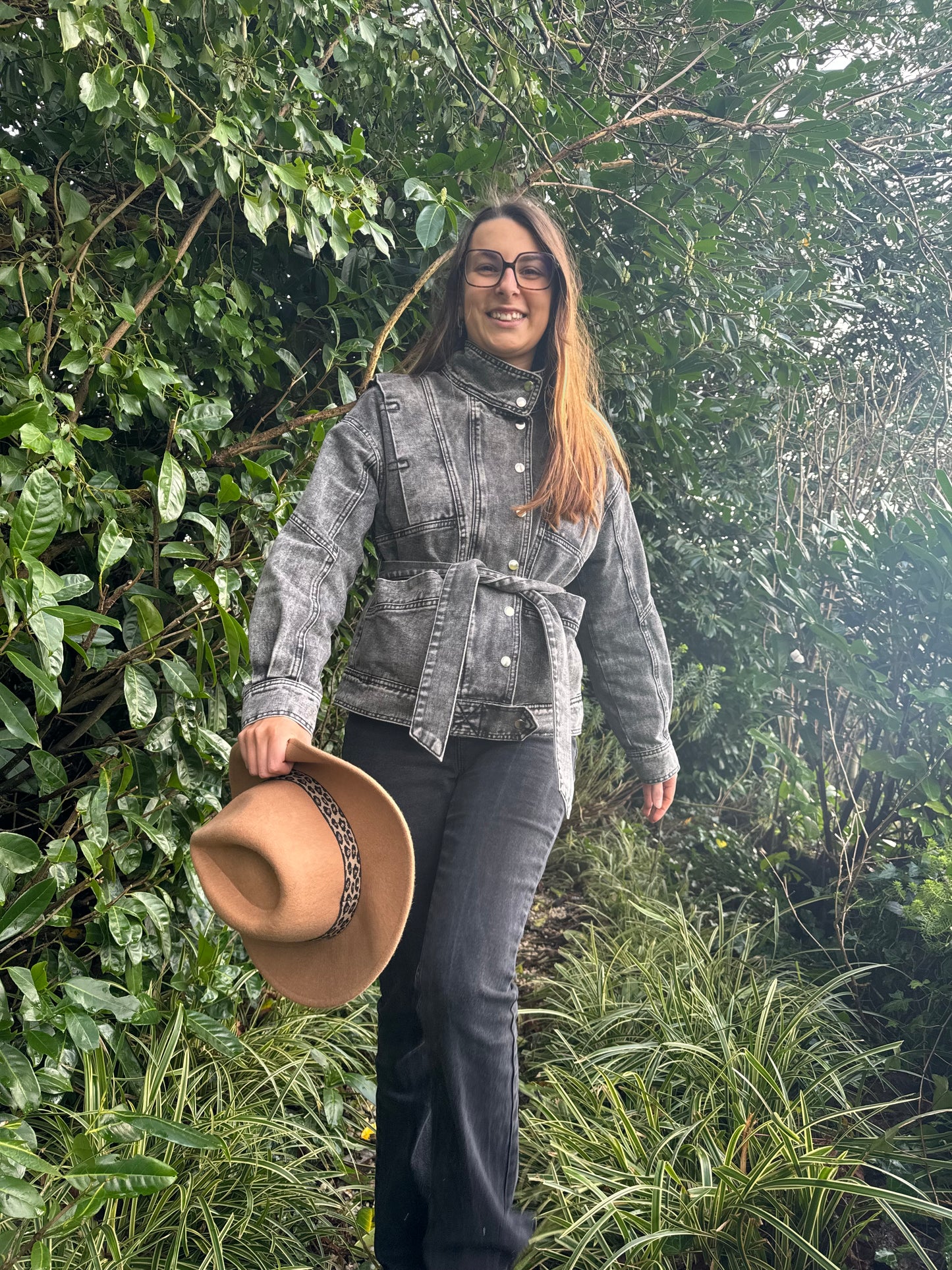 Veste en jean Isa